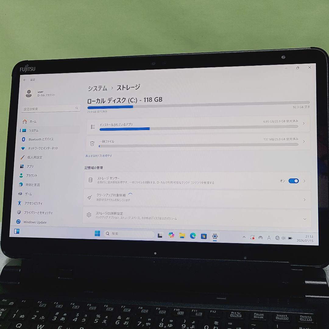 ☆高性能☆第11世代 Core i5☆ARROWS Tab Q7311/FB ②