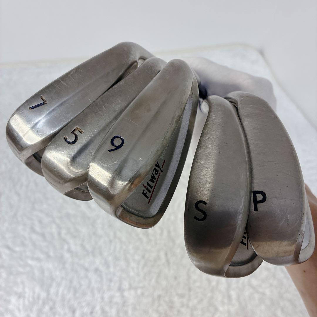 初心者に最適‼︎ Fitway レディースゴルフクラブ8本セット 右L カバー付き