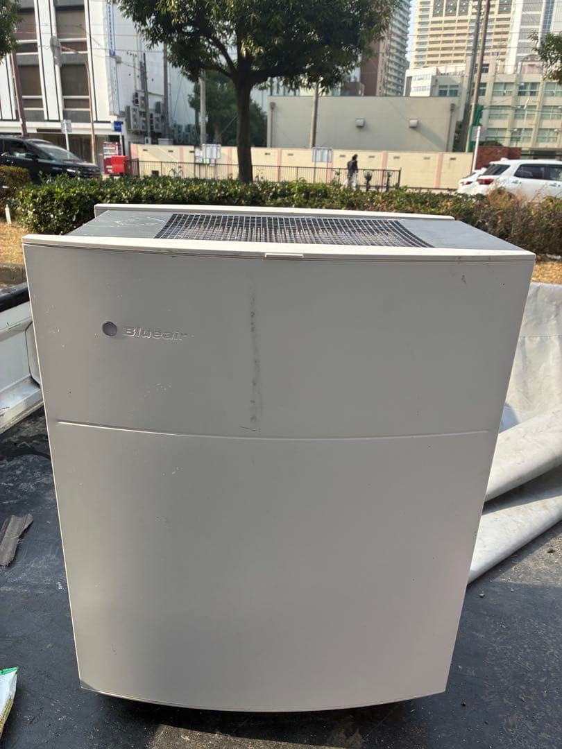 空気清浄機 グレー 直方体形状Blueair 空気清浄機