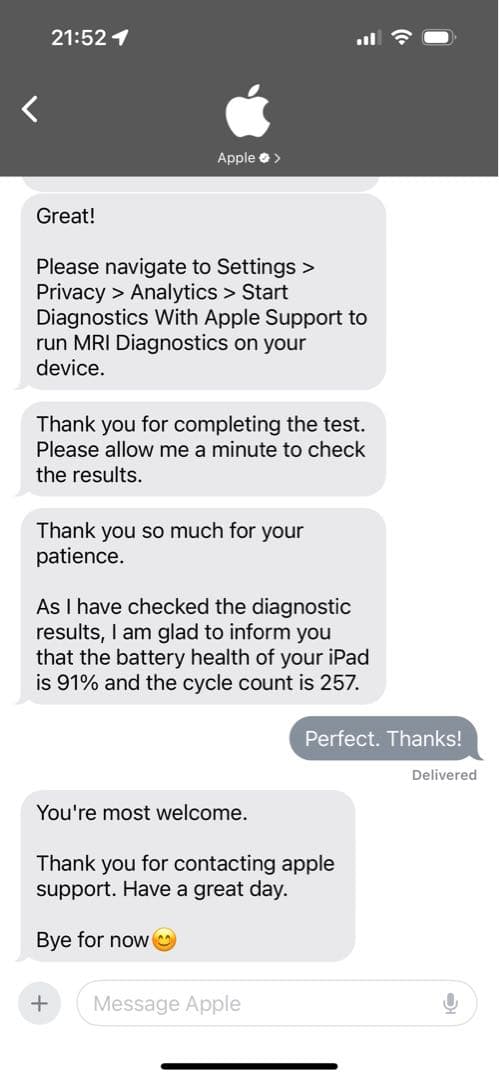 iPad Pro 11インチ 256GB バッテリー91%