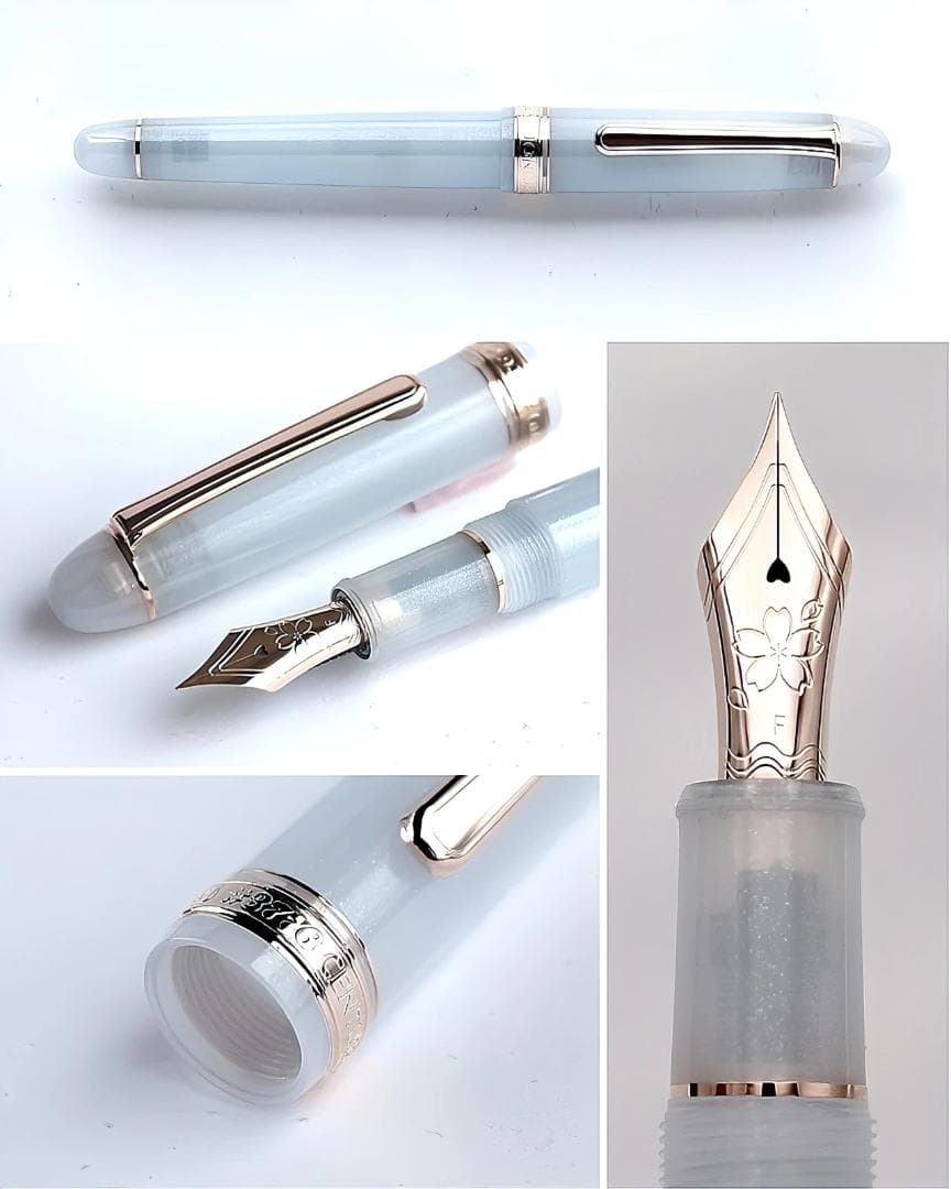 文具館コバヤシ 万年筆 駿河湾春century2025 EF nib 極細