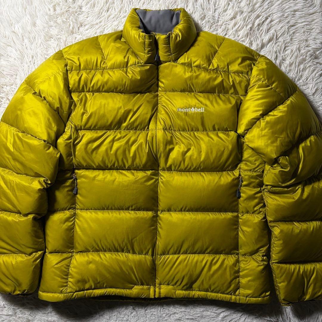希少カラー■モンベル ライトアルパイン 800FP ダウンジャケット