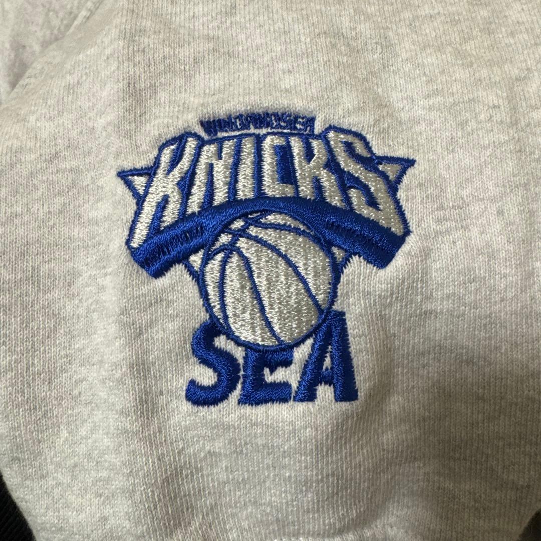 NBA × Wind And Sea ニューヨーク・ニックス スウェットLサイズ