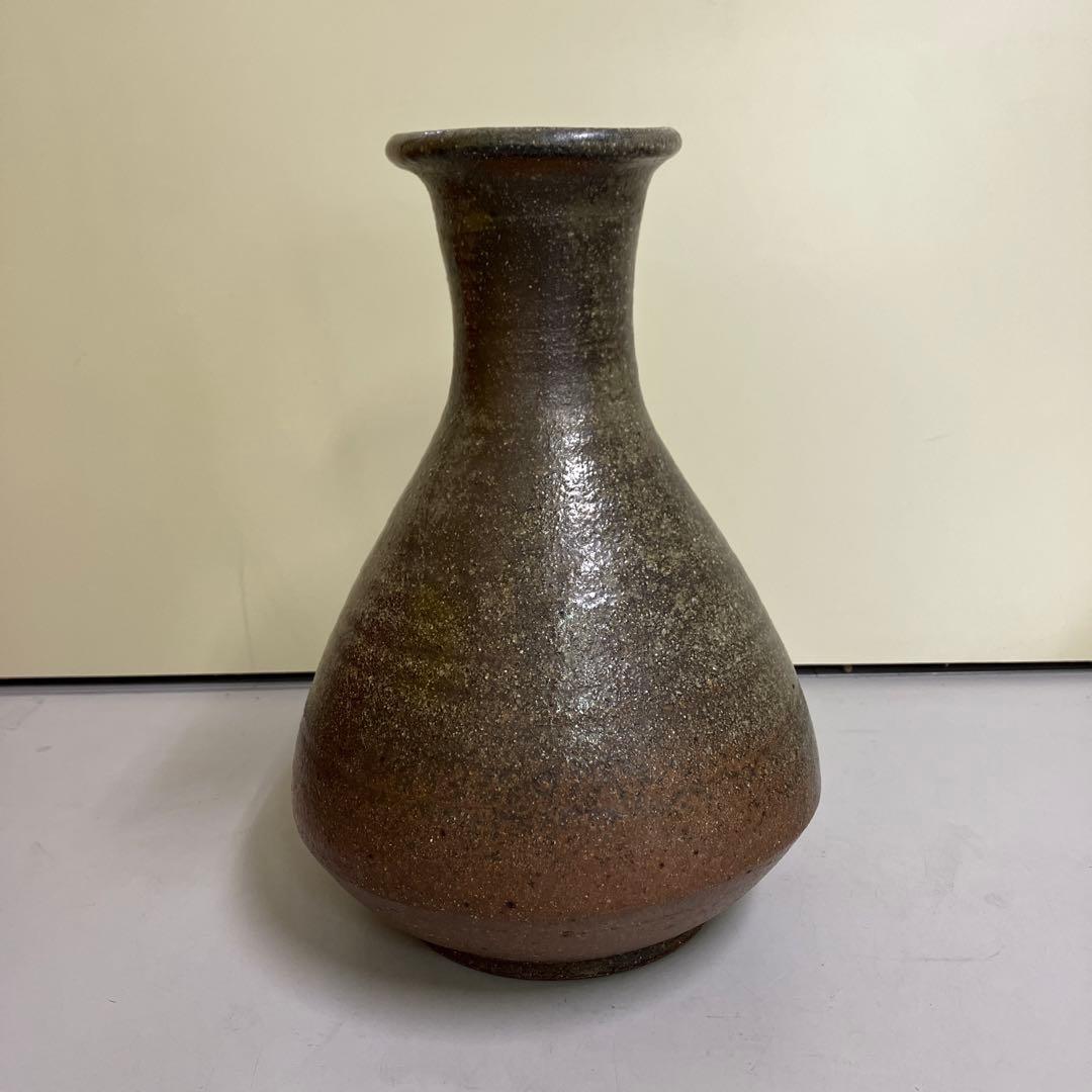 D-5 昭和レトロ 人間国宝 富本憲吉 富本窯 陶器 骨董品 花瓶 花生け 花器