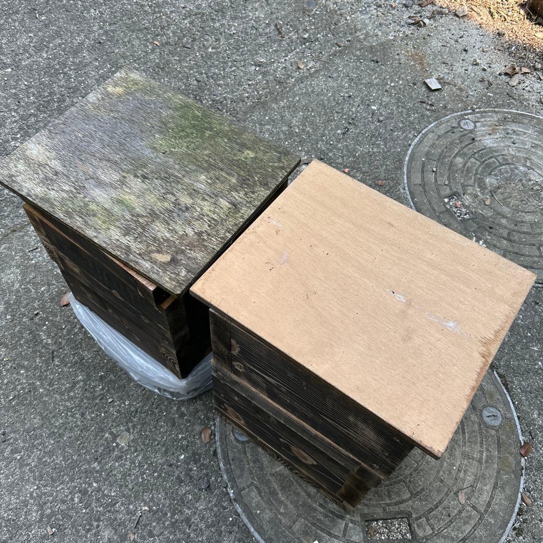 ニホンミツバチ重箱式 巣箱　蜜蜂巣箱　重箱式在庫2