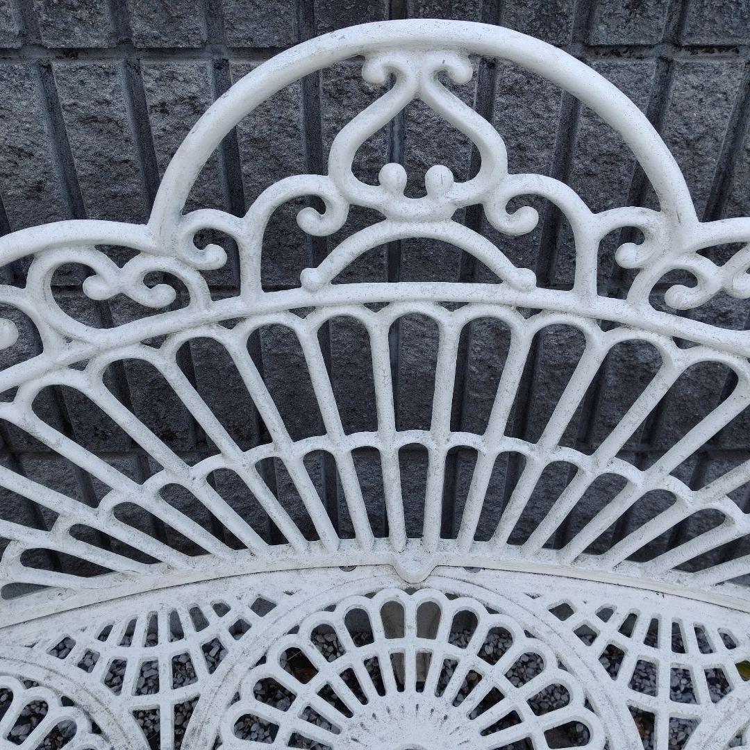 1/2　Garden Bench ガーデン ベンチ White ホワイト送料無料