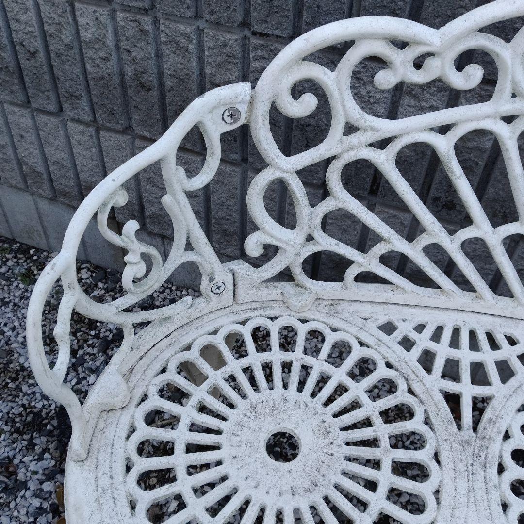 1/2　Garden Bench ガーデン ベンチ White ホワイト送料無料