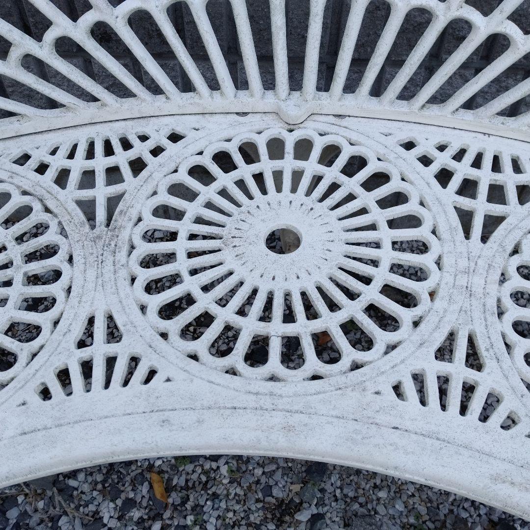 1/2　Garden Bench ガーデン ベンチ White ホワイト送料無料