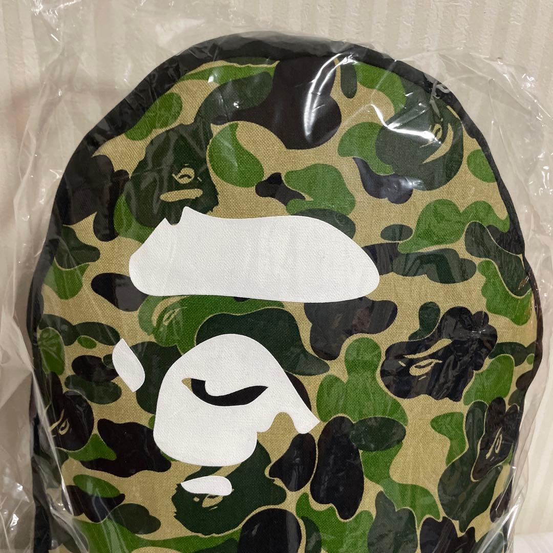 極美品 アベイシングエイプ カモフラ 大猿 クッション
