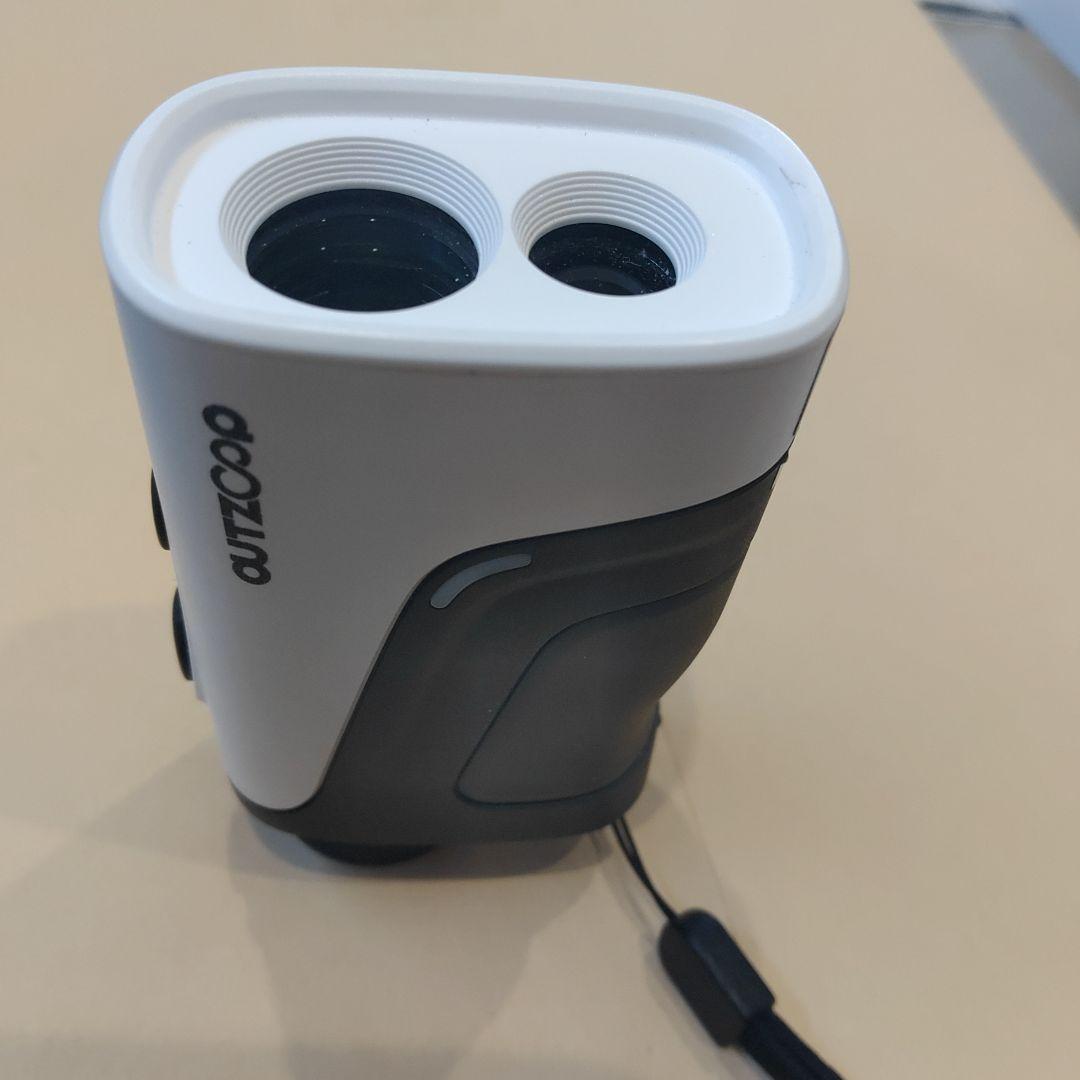 【美品】OUTZOOP ゴルフ用レーザー距離計 ホワイト/ブラック