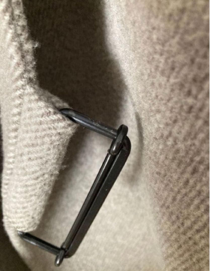 HYKE DOUBLE FACE TRENCH グレー サイズ2