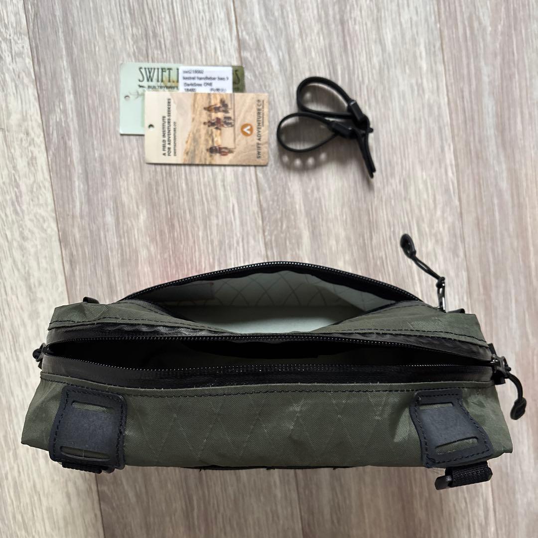 アクセサリー swift industries / kestrel handlebar bag