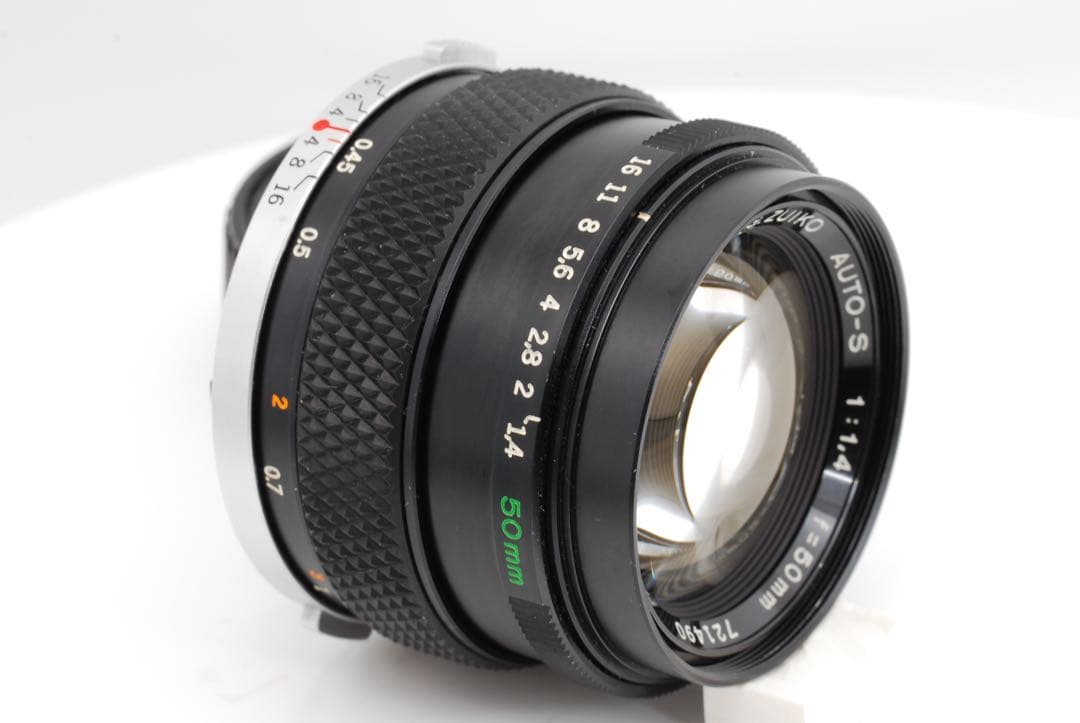 【極美品／整備済】Olympus G.Zuiko Auto-S 50/ f1.4