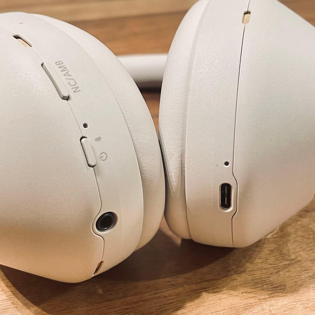 極美品 SONY WH-1000XM5 プラチナシルバー 完動品ノイキャン最高峰