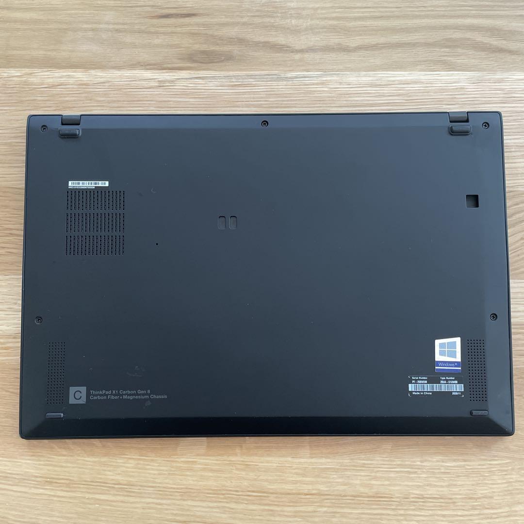 【最高峰】Lenovo X1 carbon gen8 第10世代i5SSD256