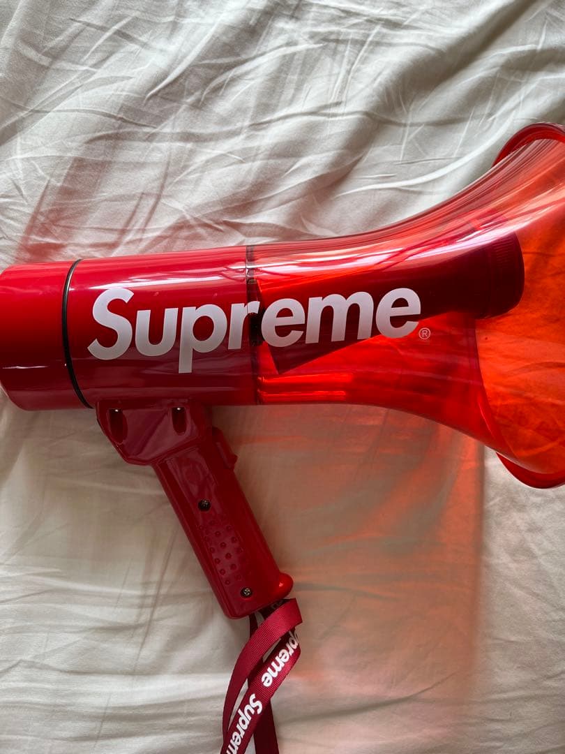 supreme 拡声器　メガホン　PYLE LEDライト　防水スピーカー