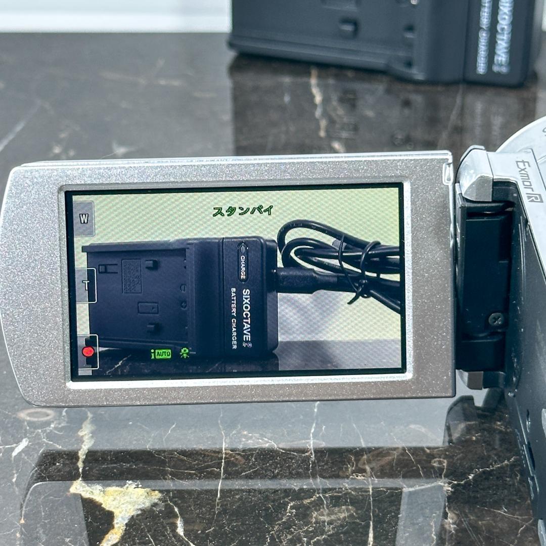 【美品】SONY HDR-CX170 シルバー　ビデオカメラ