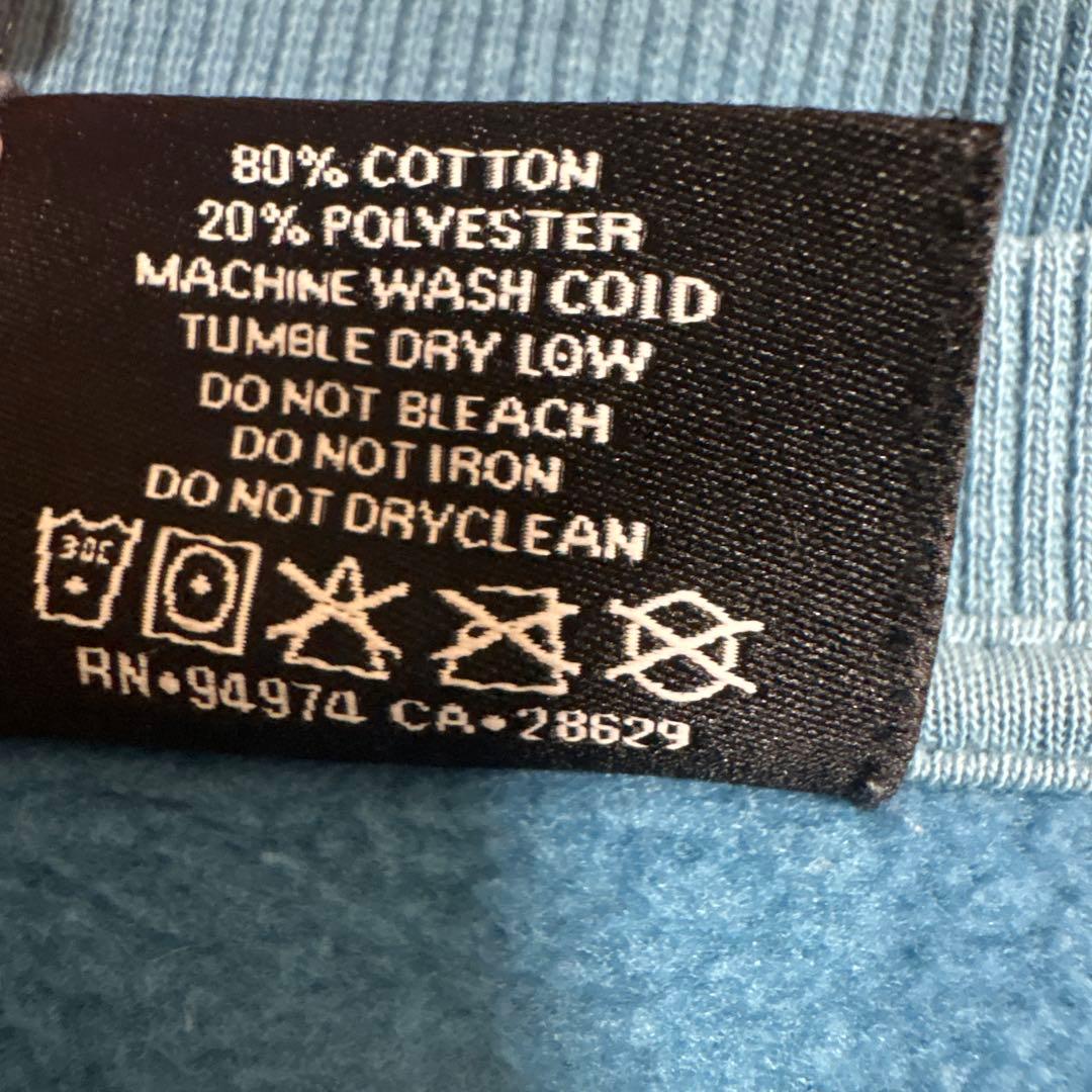 Stussy 水色スウェット