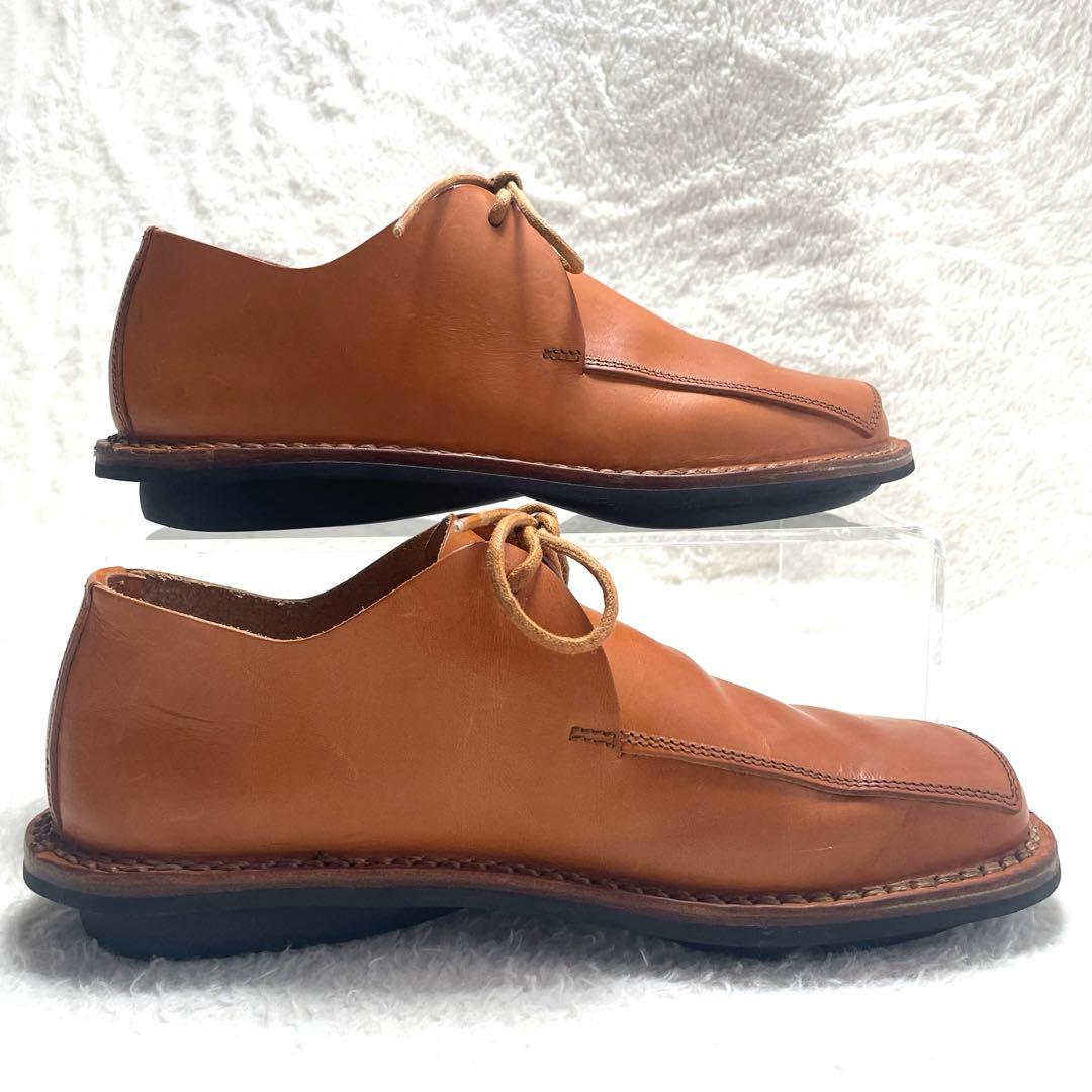 trippen レザーシューズ SHEET-PULLレースアップ ブラウン 38