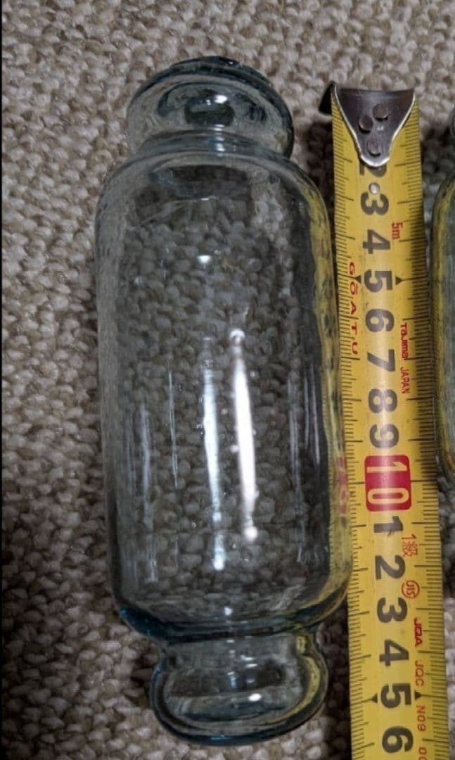 ガラス玉　シリンダー