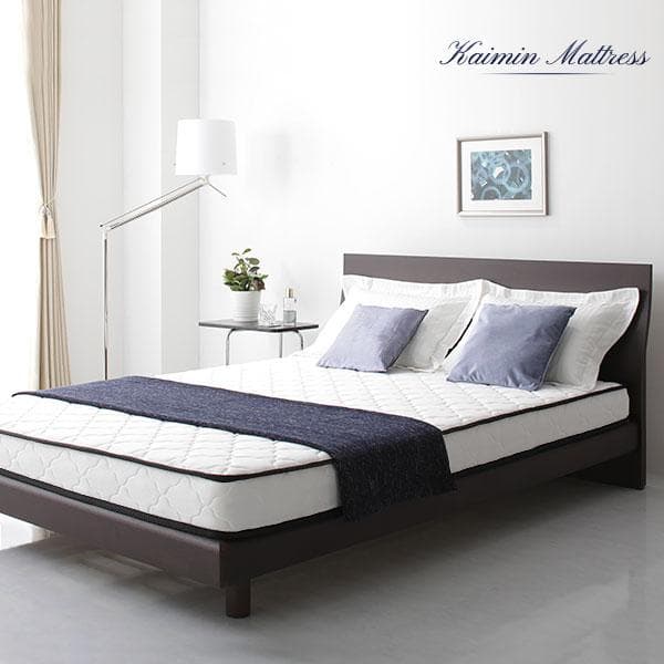マットレス ボンネルコイル セミダブル 快眠 高密度 ニット生地 通気性1年保証