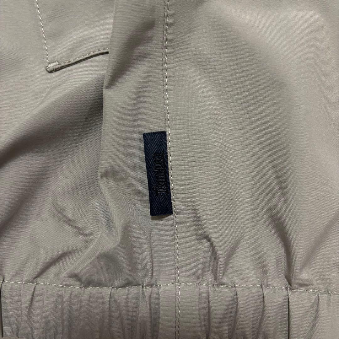 ヘルノ ラミナー ゴアテックスナイロン ジップアップブルゾン グレージュ50春夏