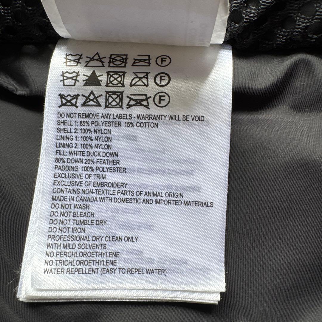   カナダグース　ブラックレーベル　ダウンジャケット
