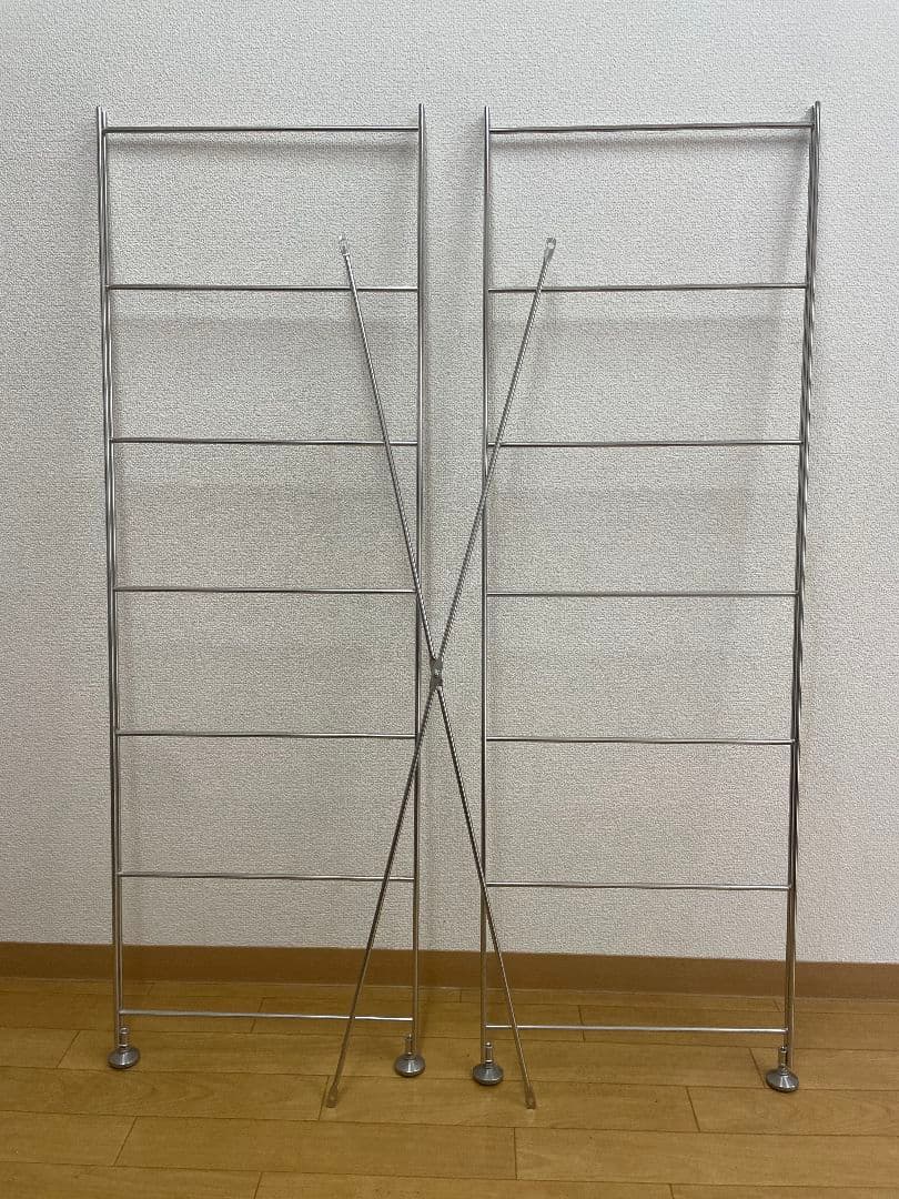 2020年購入品 無印良品　ステンレスユニットシェルフ①