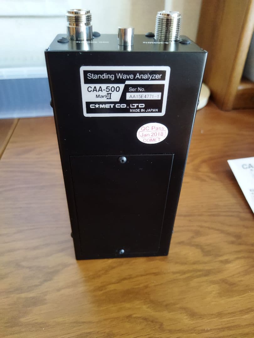 コメット CAA-500mk2 SWRアナライザー 1.8-500MHz