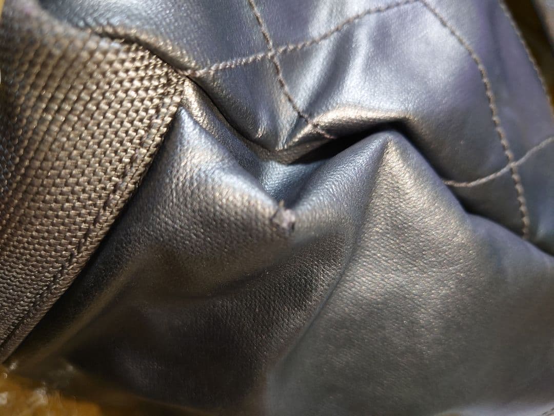 CHANEL パリピアリッツGM ダークグレー トートバック ポーチ付き