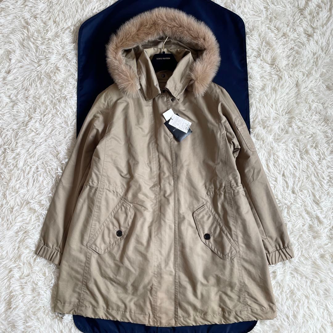 新品タグ付　サイズ2XL　バーバリーロンドン　モッズコート　4way　ベージュ