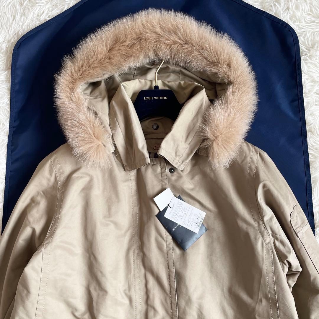 新品タグ付　サイズ2XL　バーバリーロンドン　モッズコート　4way　ベージュ