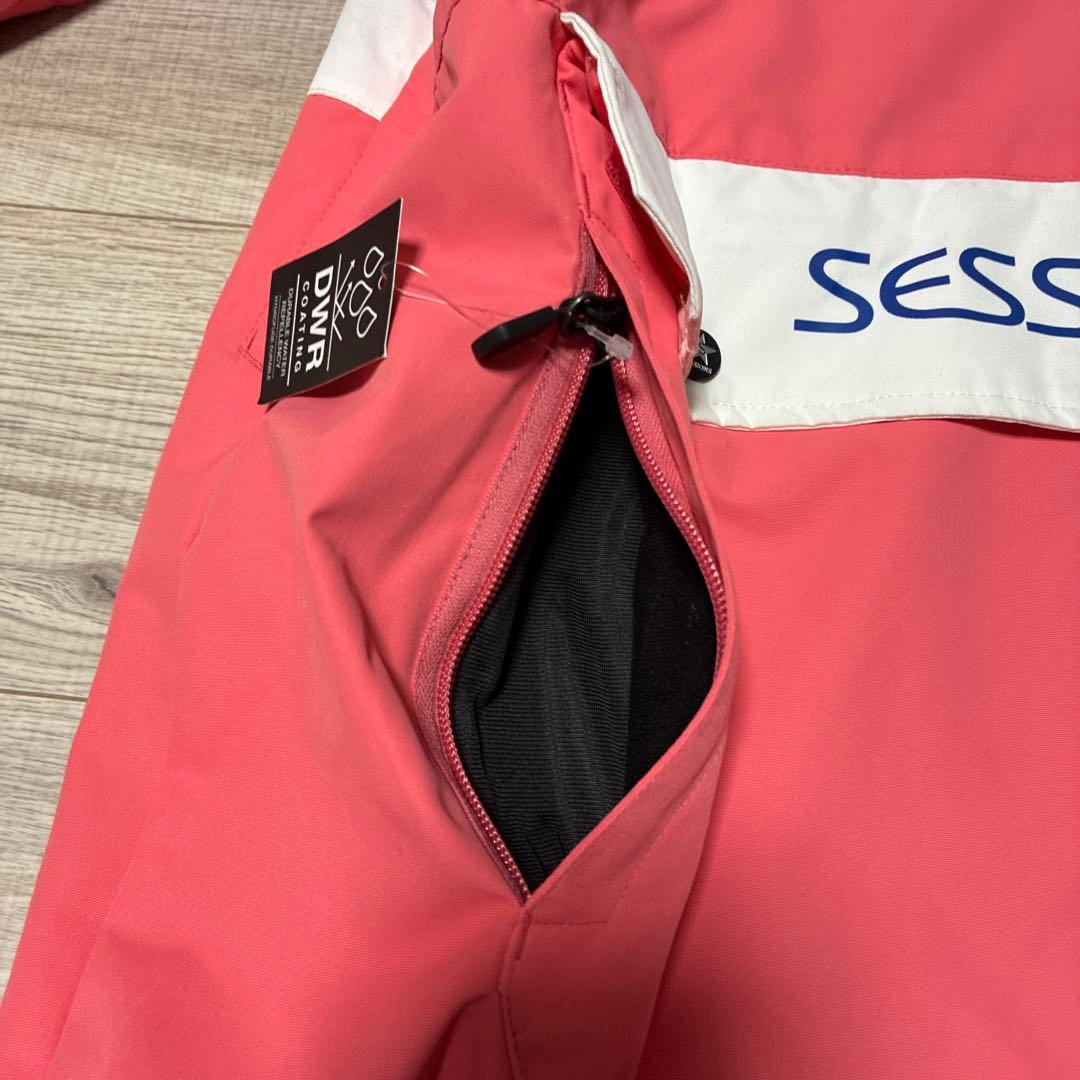 未使用 SESSIONS セッションズ スノーボードウェアアノラックジャケットM