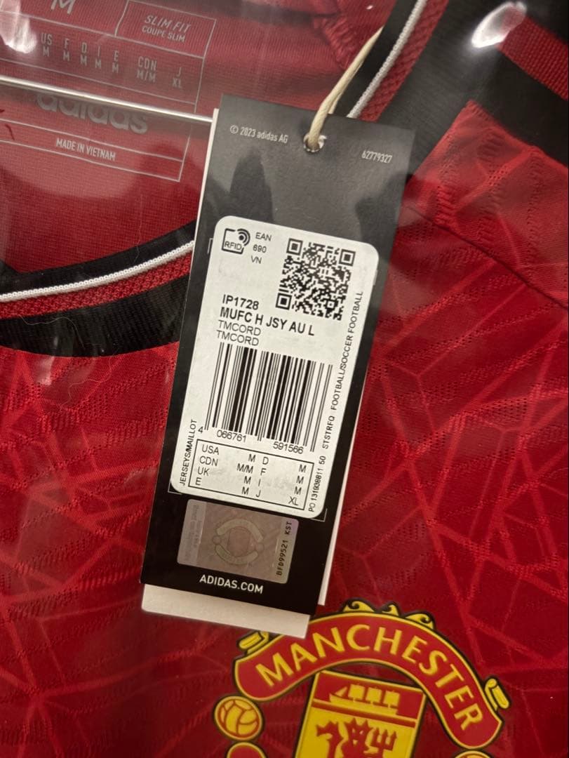 ガルナチョ オーセンティック ユニフォーム3枚セット マンチェスターユナイテッド