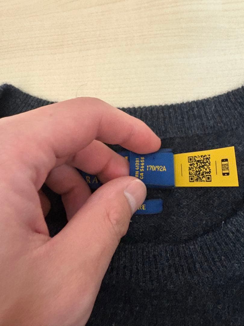 最終値下げPolo Ralph Lauren カシミヤセーター Sサイズ 犬刺繍