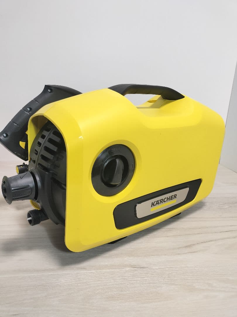 美品 ケルヒャー K2 サイレント 高圧洗浄機+ デッキブラシ+自吸水ホース