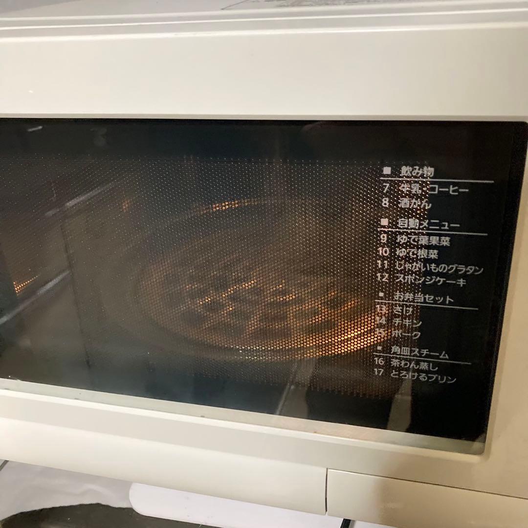 美品　パナソニックNE-MS15E8-KW オーブンレンジ 電子レンジ