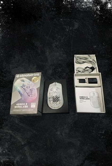 マウス・トラックボール SteelSeries AEROX 3 WIRELESS GHOST