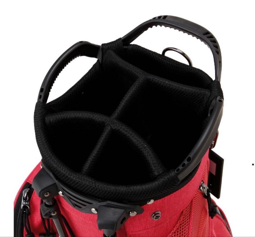 新品 パーリーゲイツ マスターバニー 杢調Peスタンド式キャディバッグ