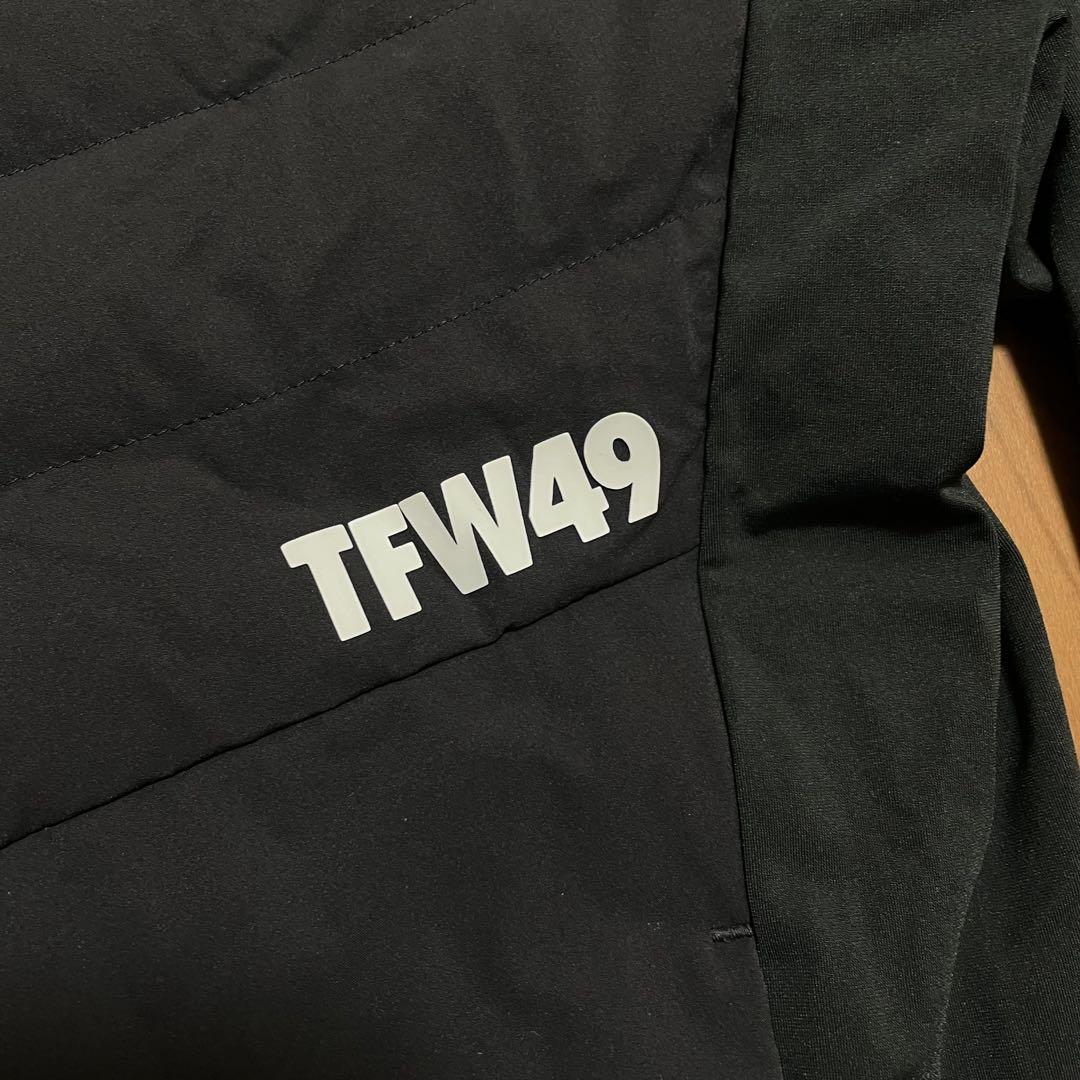 定価5.3万　TFW49 ダウンブルゾン　ブラック　L ゴルフ