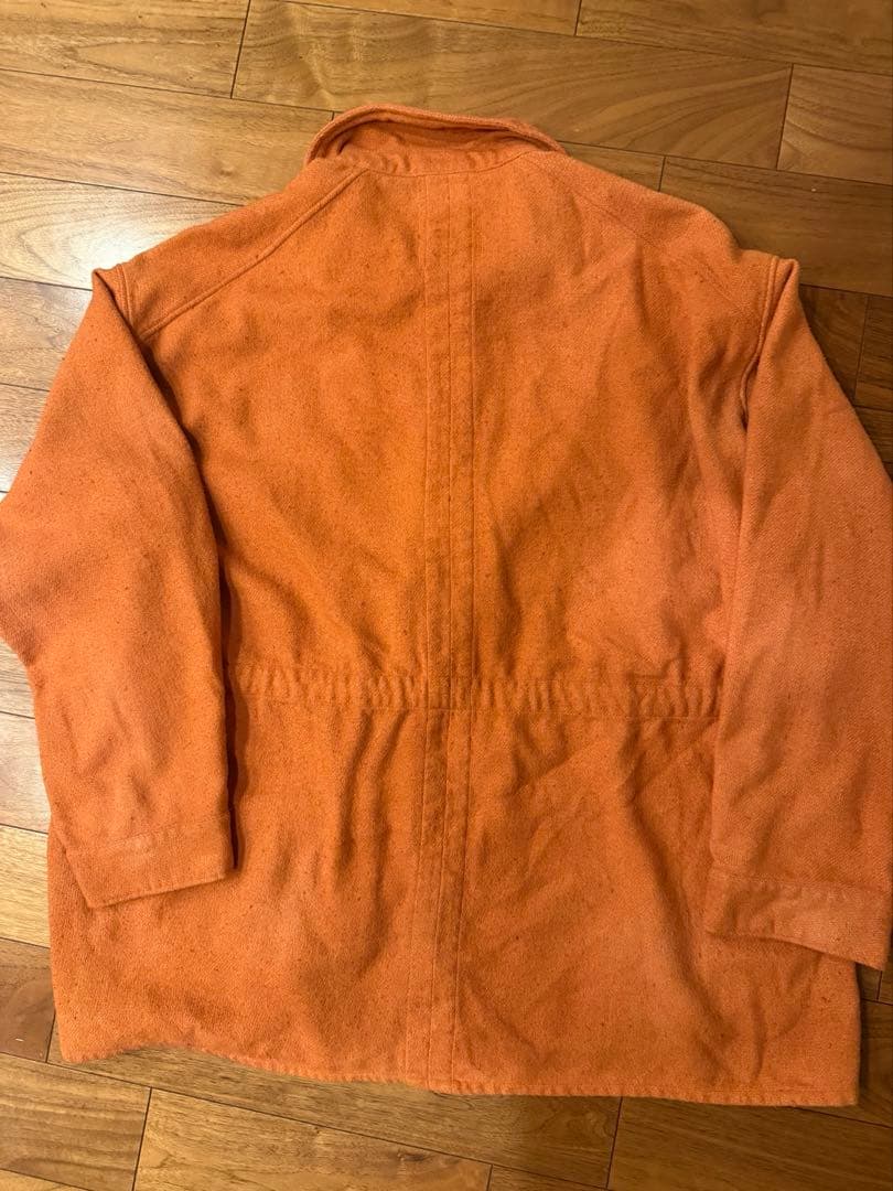 トップス ANCELLM PILLING SHIRT JACKET TERRACOTTA