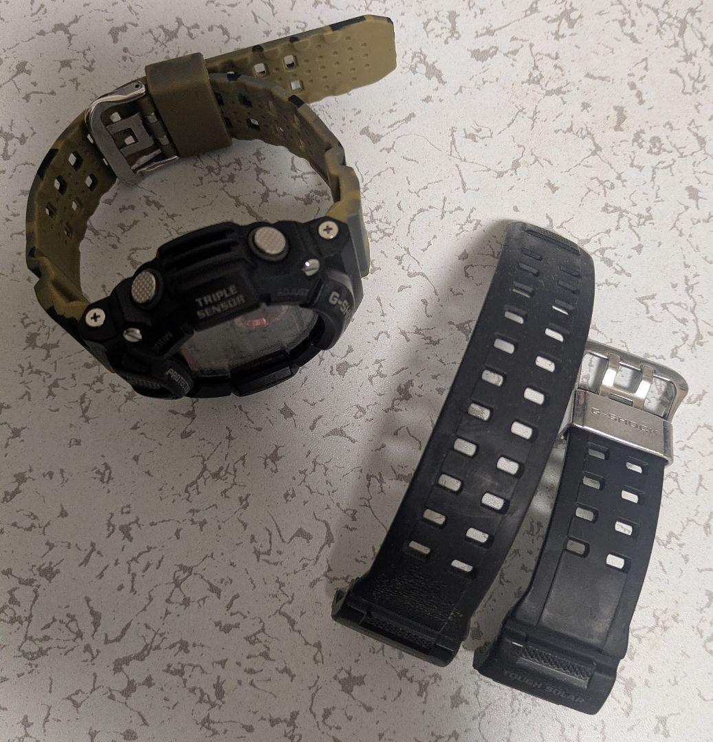 G-SHOCK 電波ソーラー トリプルセンサー レンジマン GW-9400J