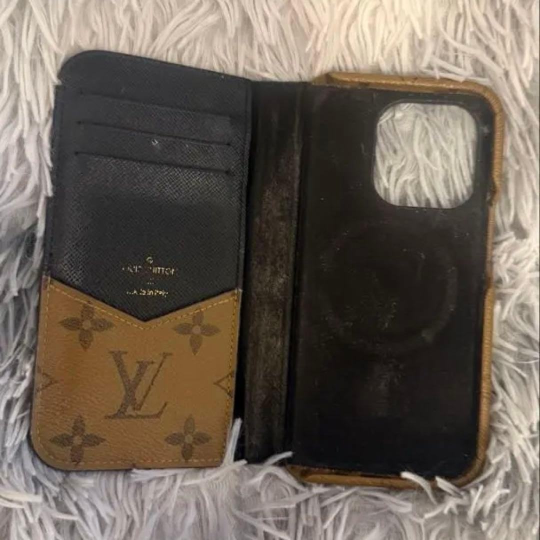 Louis Vuitton モノグラム手帳型ケース