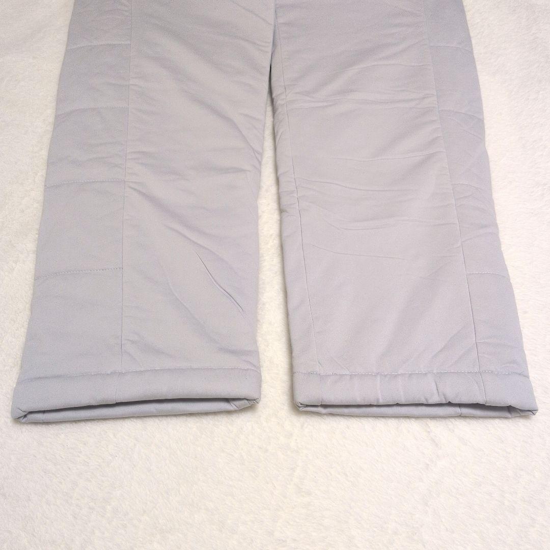 美品♡アンダーアーマー キルティング パンツ XL 中綿 グレー 防寒 ゴルフ