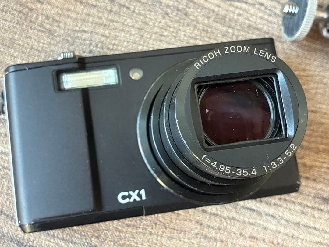 【通電動作可・ジャンク扱い】リコー RICOH CX1 コンパクトデジタルカメラ