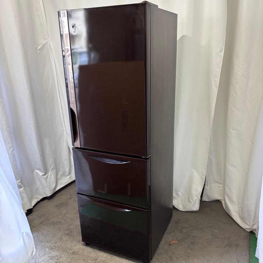 110⭕️冷蔵庫　日立　右開き　300-400ℓ　安い　中古　スリム　設置無料