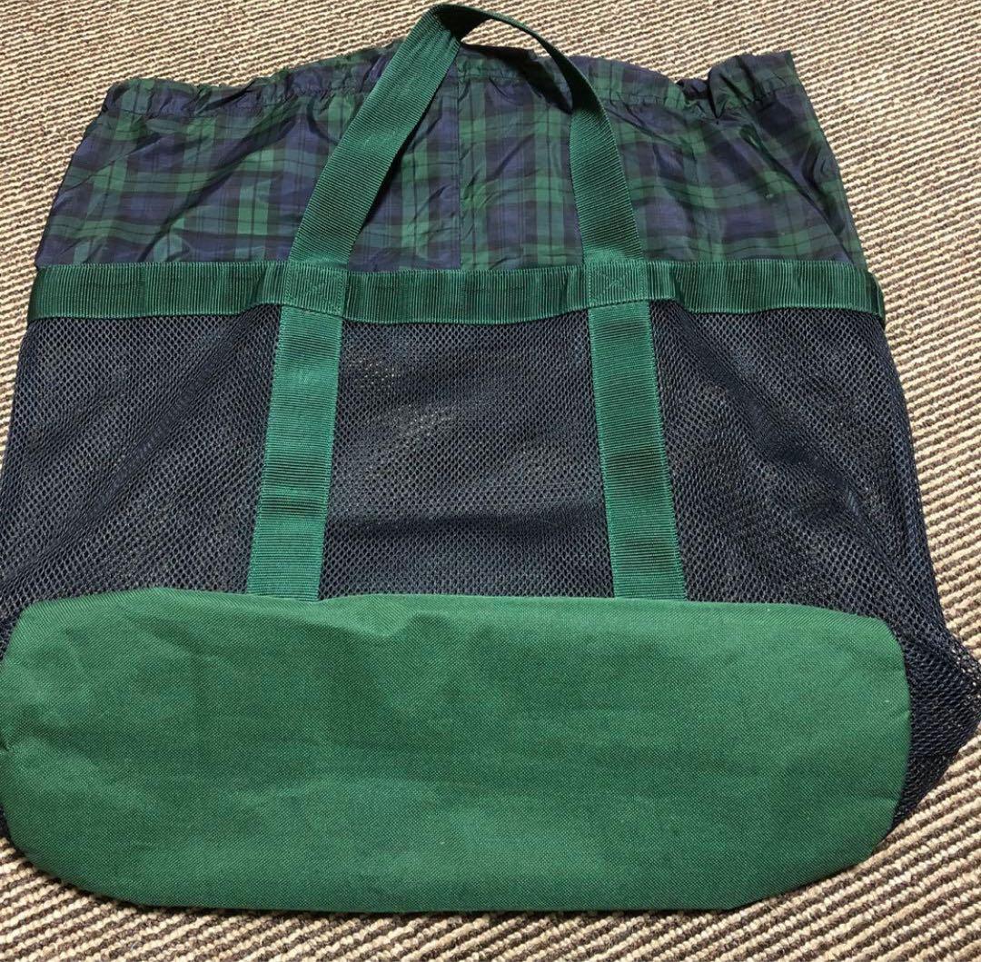 激レア！ファミリア 大容量 メッシュ バッグ 絞り 巾着