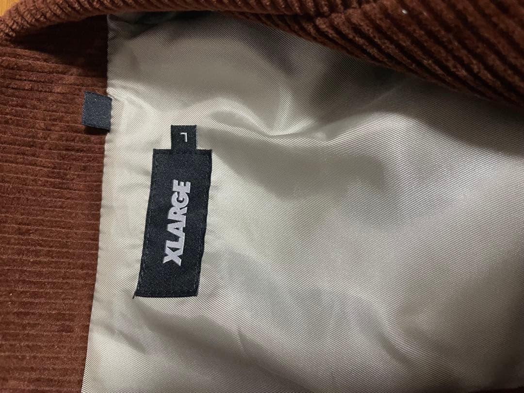 XLARGE ブラウン コーデュロイジャケット L
