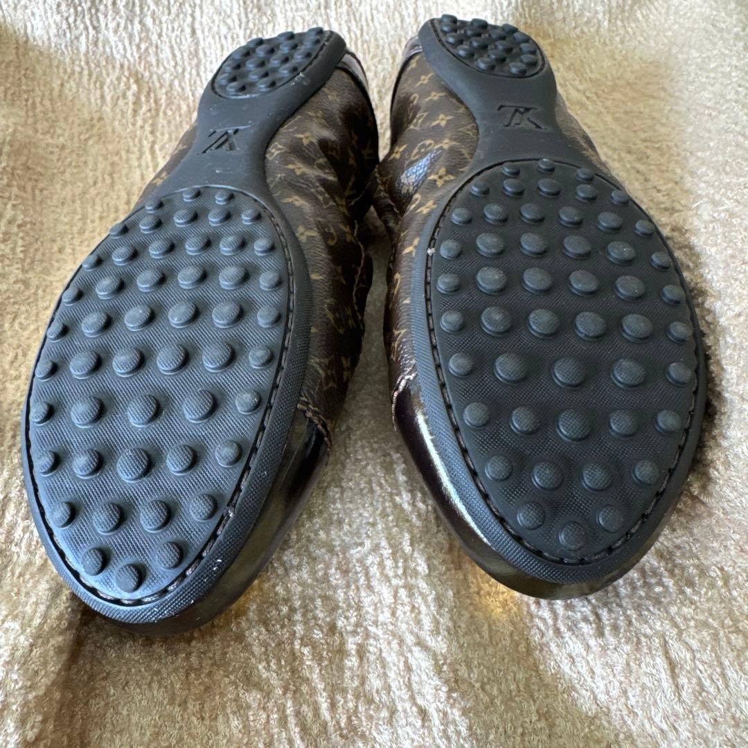 ウサギさん専用　松屋銀座LOUIS VUITTON 正規品美品フラットパンプス