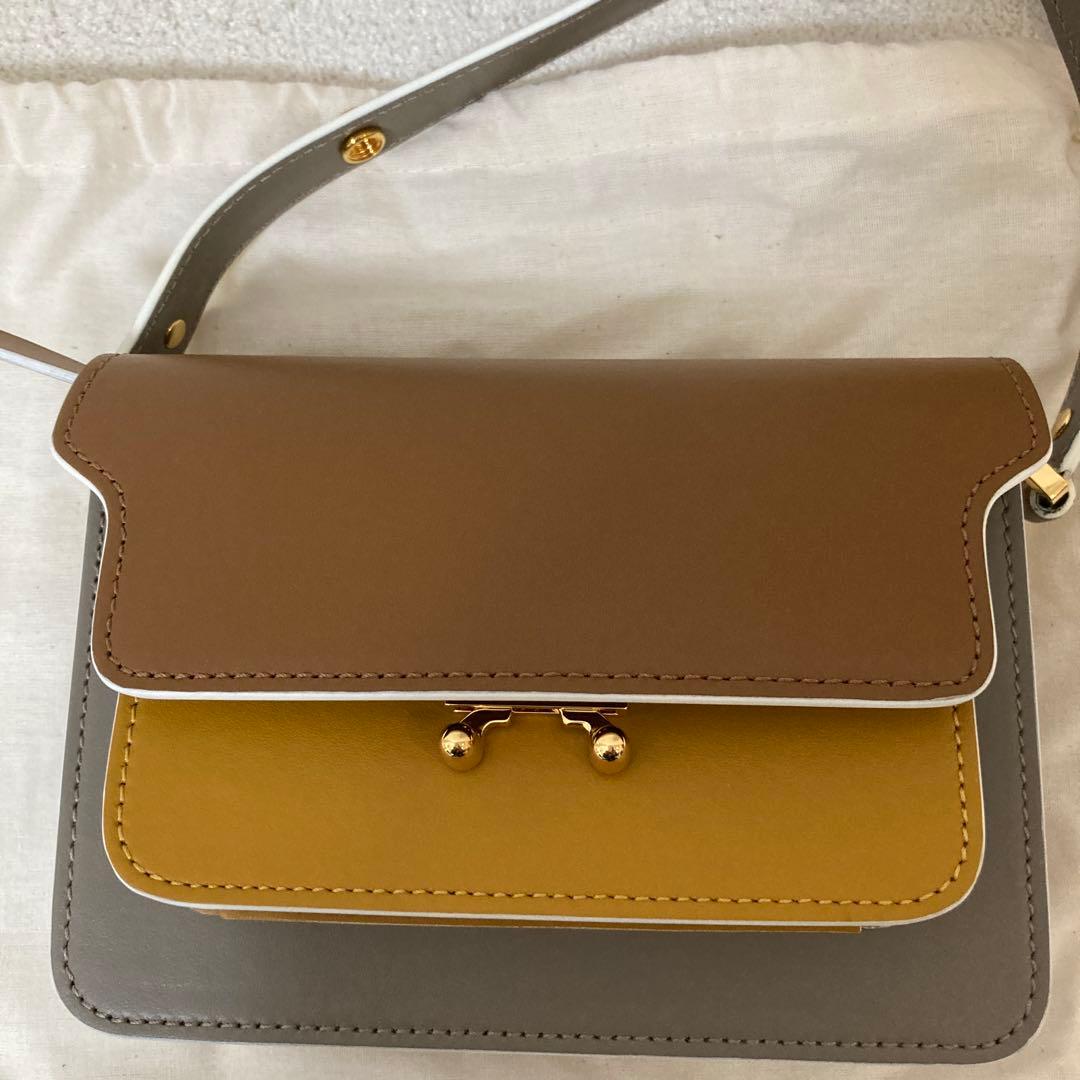 2/8 限定値下げ‼️ ✨新品未使用✨MARNI-Trunkショルダーバッグミニ